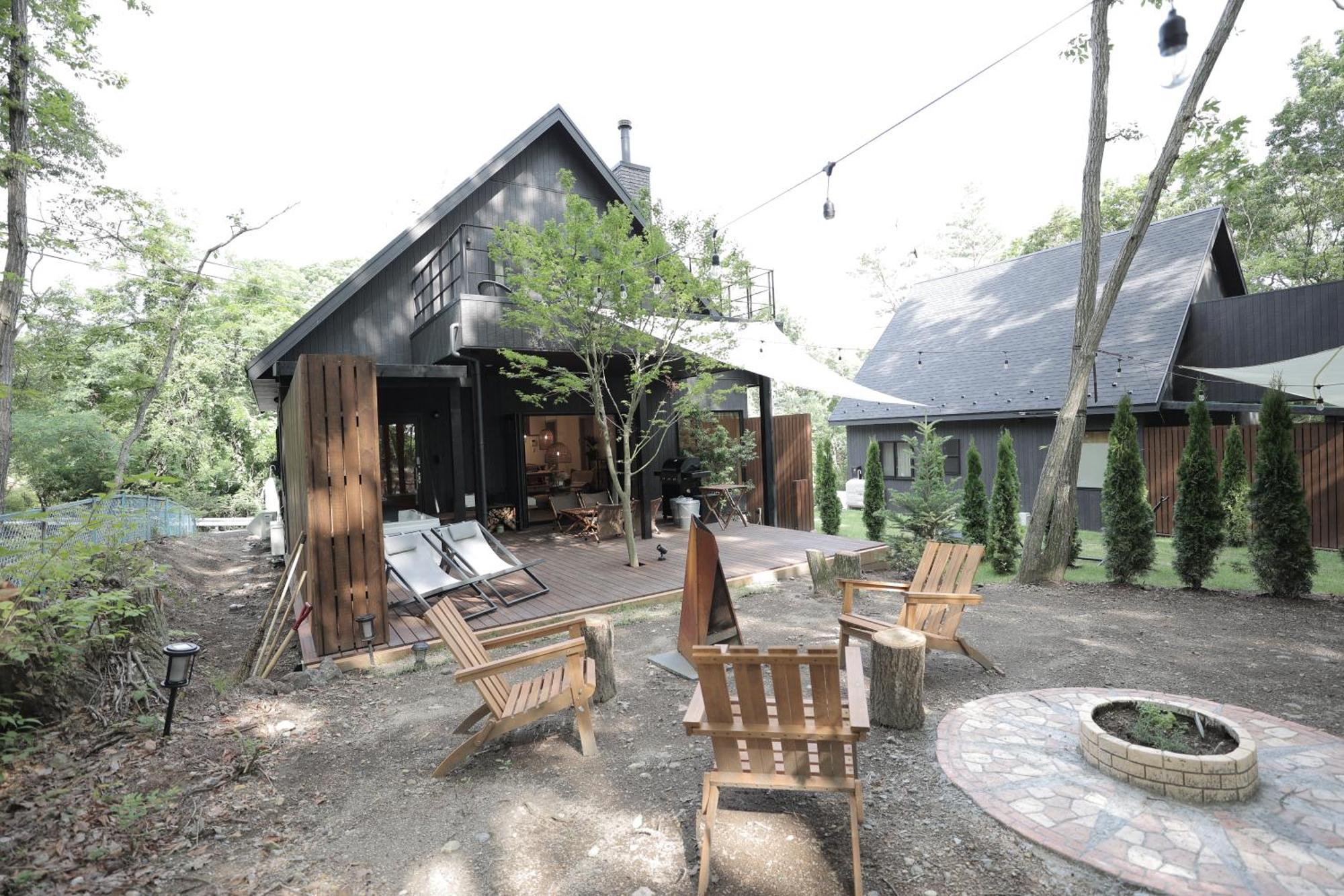 Sauna Forest Cabin 軽井沢 御代田　Mori-Asobi Oiwake 外观 照片