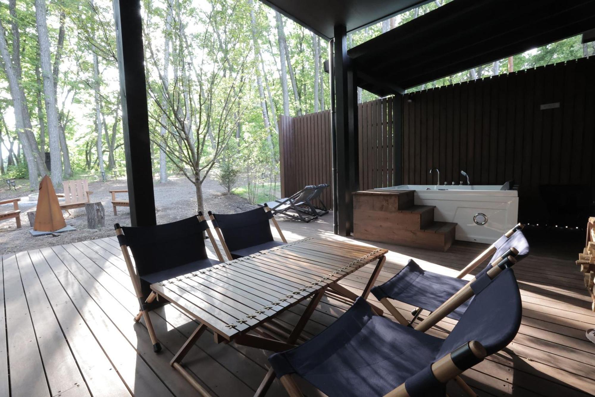 Sauna Forest Cabin 軽井沢 御代田　Mori-Asobi Oiwake 外观 照片