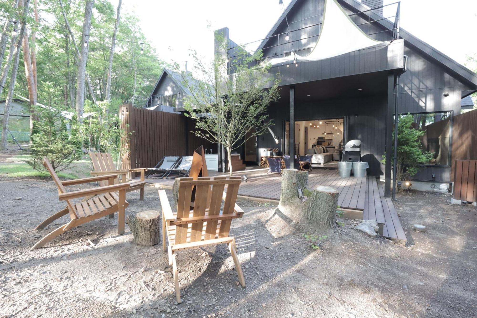 Sauna Forest Cabin 軽井沢 御代田　Mori-Asobi Oiwake 外观 照片