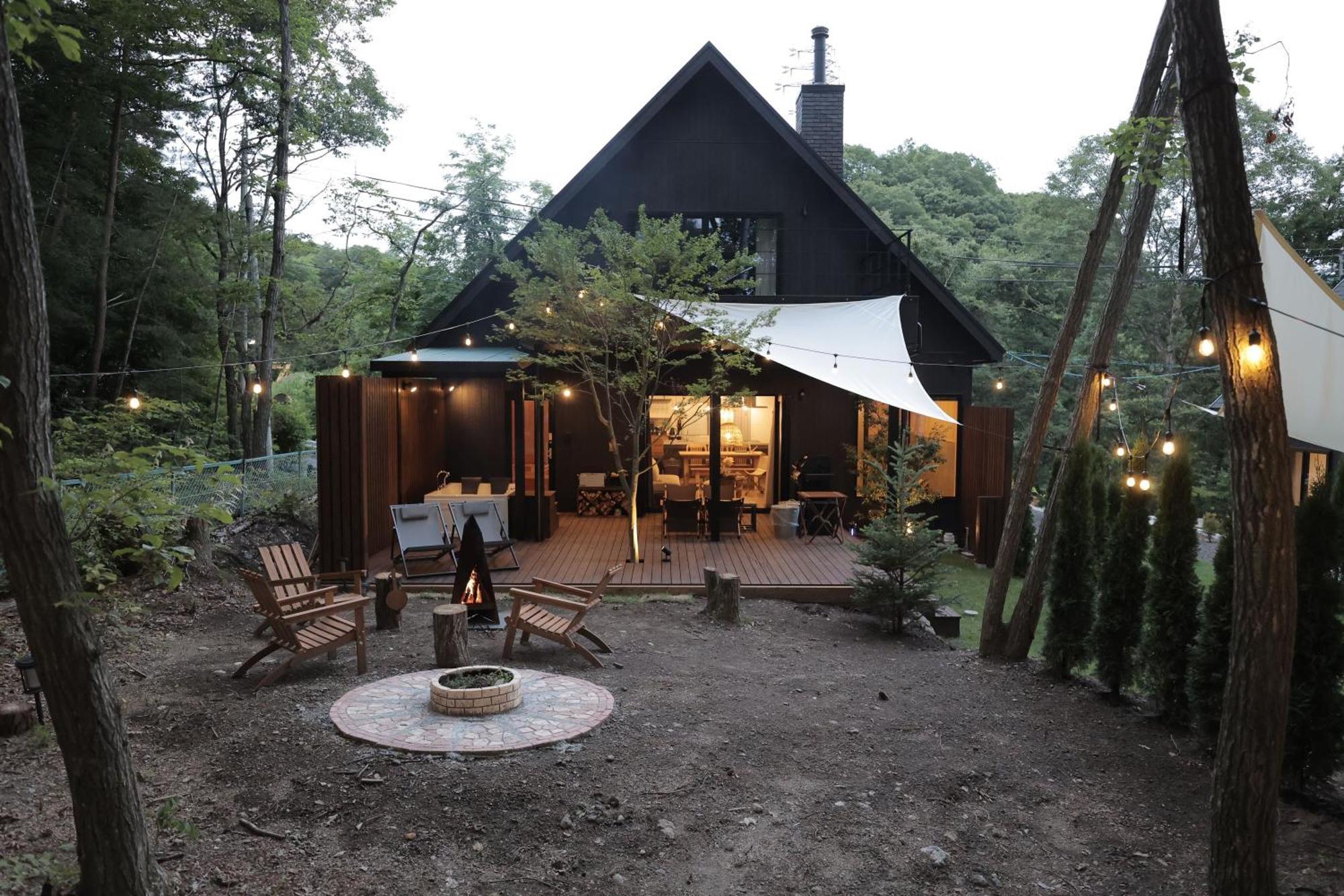 Sauna Forest Cabin 軽井沢 御代田　Mori-Asobi Oiwake 外观 照片