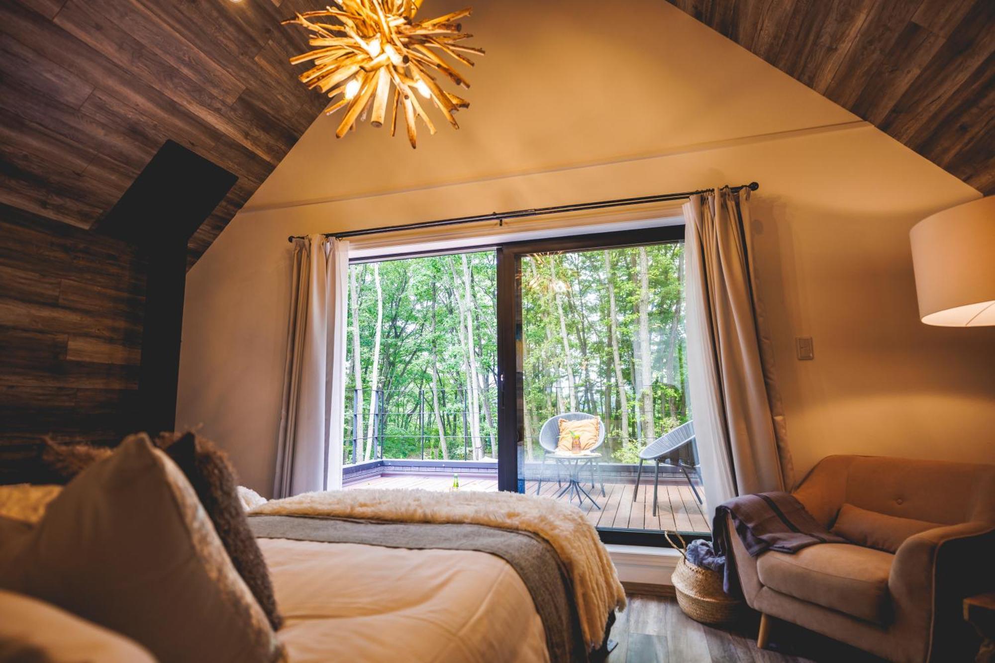 Sauna Forest Cabin 軽井沢 御代田　Mori-Asobi Oiwake 外观 照片