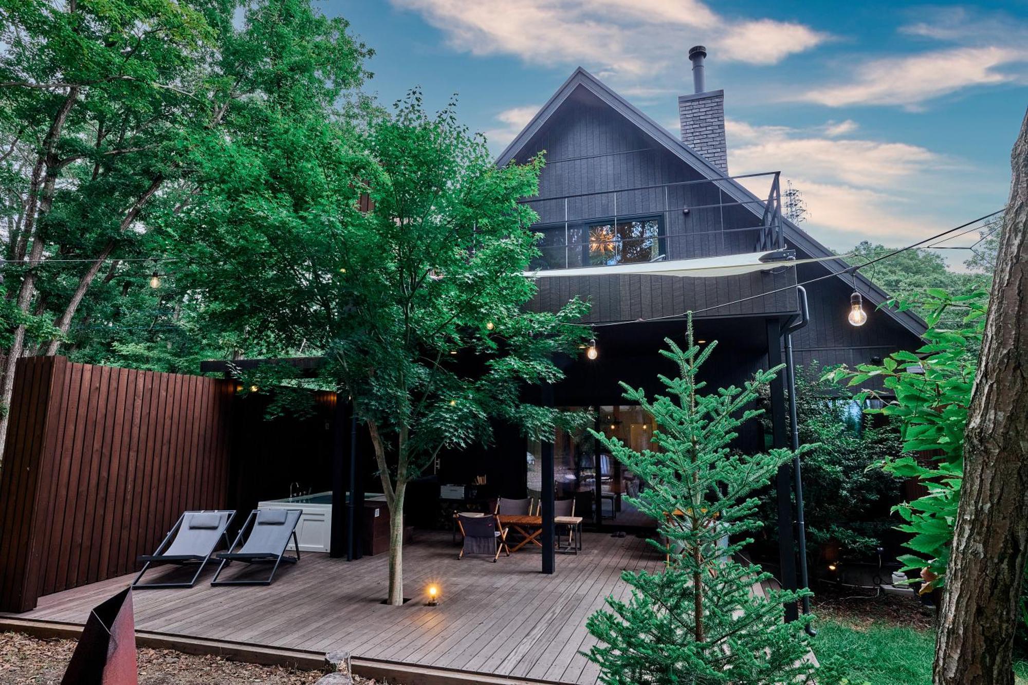 Sauna Forest Cabin 軽井沢 御代田　Mori-Asobi Oiwake 外观 照片