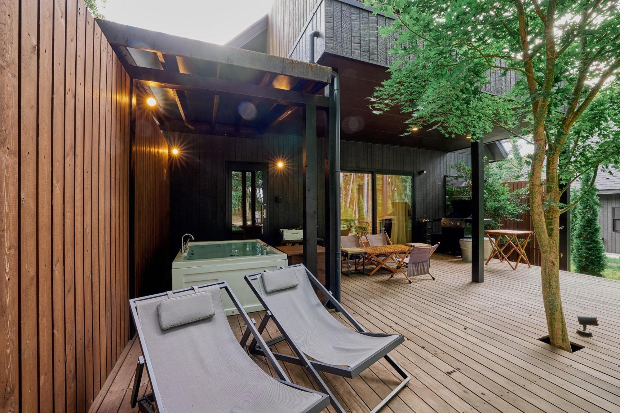 Sauna Forest Cabin 軽井沢 御代田　Mori-Asobi Oiwake 外观 照片