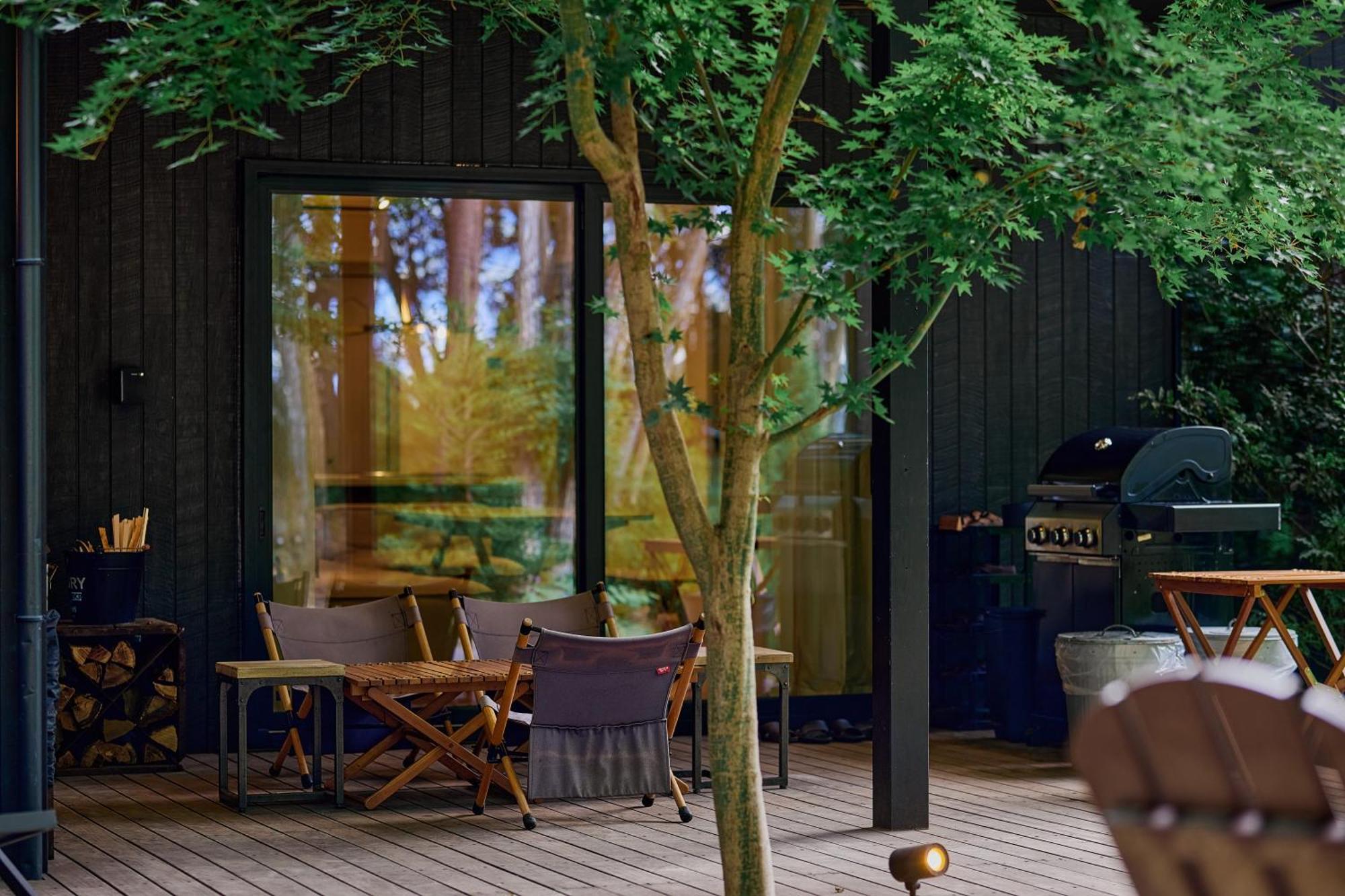 Sauna Forest Cabin 軽井沢 御代田　Mori-Asobi Oiwake 外观 照片