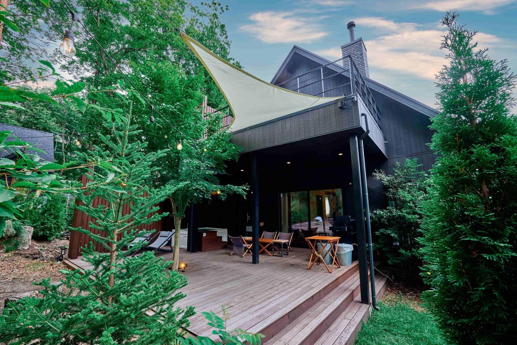Sauna Forest Cabin 軽井沢 御代田　Mori-Asobi Oiwake 外观 照片
